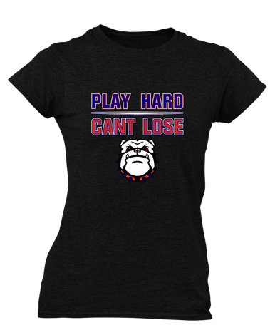 Richmond Bulldogs Play Hard, Can't Lose Women's SS T-Shirt