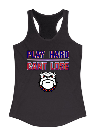 Richmond Bulldogs Play Hard, Can't Lose Women's Tank Top