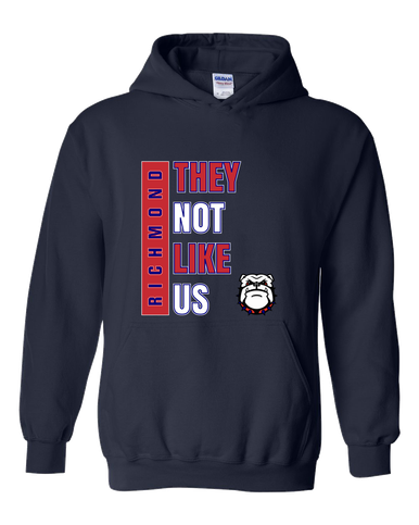 Richmond Bulldogs They Not Like Us #1 Men's Hoodie