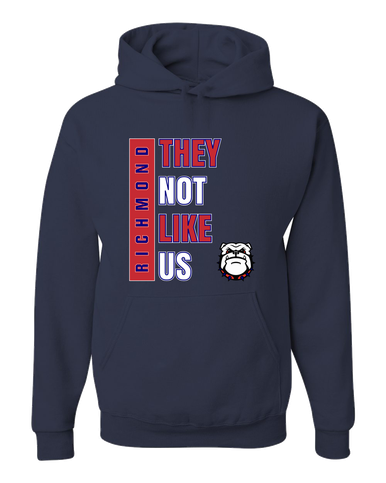Richmond Bulldogs They Not Like Us #1 Men's Premium Hoodie