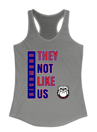 Richmond Bulldogs They Not Like Us #1 Women's Tank Top