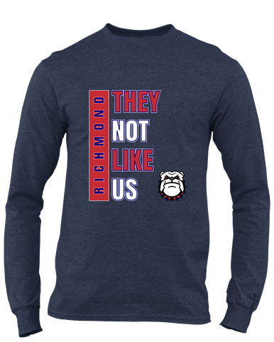 Richmond Bulldogs They Not Like Us #1 Men's Premium LS T-Shirt