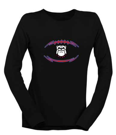 Richmond Bulldogs Football #3 Women's LS T-Shirt