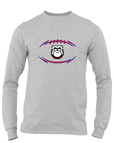 Richmond Bulldogs Football #3 Men's LS T-Shirt