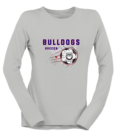 Richmond Bulldogs Soccer #2 Women's Premium LS T-Shirt