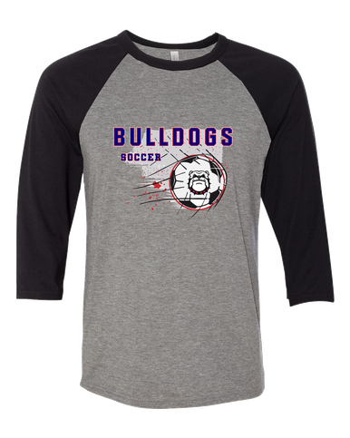Richmond Bulldogs Soccer #2 Women's Baseball T-Shirt