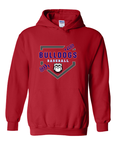 Richmond Bulldogs Baseball #2 Men's Hoodie