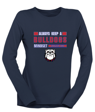 Richmond Bulldogs Mindset Women's LS T-Shirt