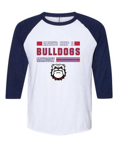 Richmond Bulldogs Mindset Women's Baseball T-Shirt