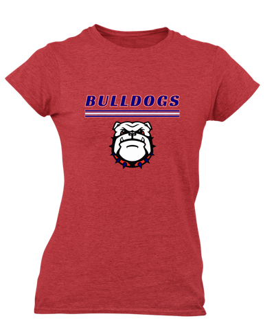 Richmond Bulldogs Mascot #8 Women's Premium SS T-Shirt