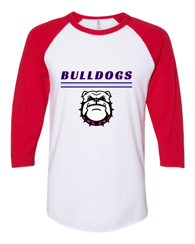 Richmond Bulldogs Mascot #8 Women's Baseball T-Shirt