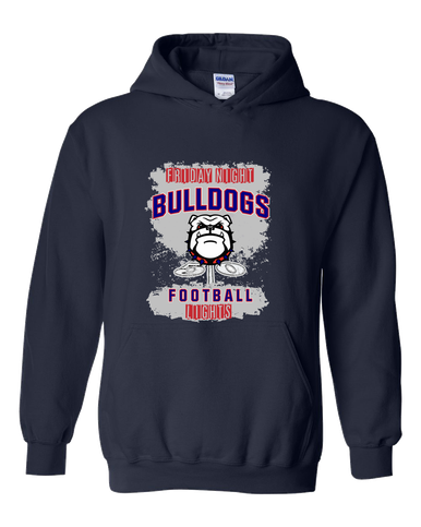 Richmond Bulldogs Football #6 Men's Hoodie