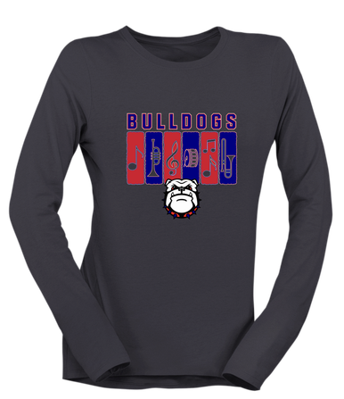 Richmond Bulldogs Band # 2 Women's Premium LS T-Shirt