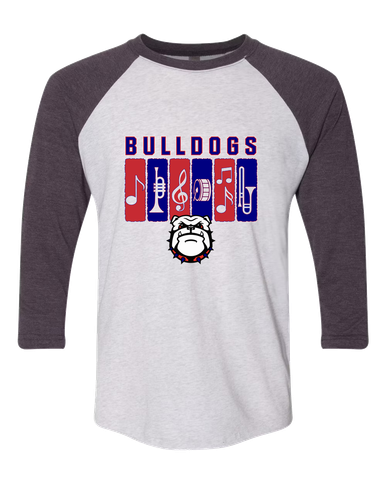Richmond Bulldogs Band # 2 Women's Baseball T-Shirt