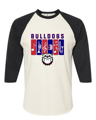 Richmond Bulldogs Band # 2 Men's Baseball T-Shirt