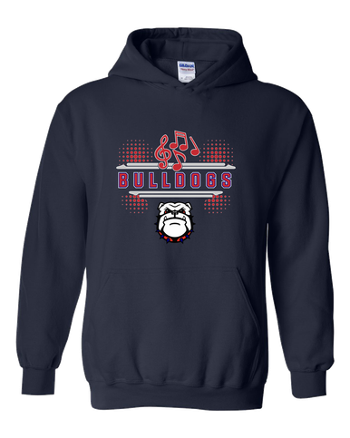 Richmond Bulldogs Band # 3 Men's Hoodie