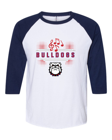 Richmond Bulldogs Band # 3 Men's Baseball T-Shirt