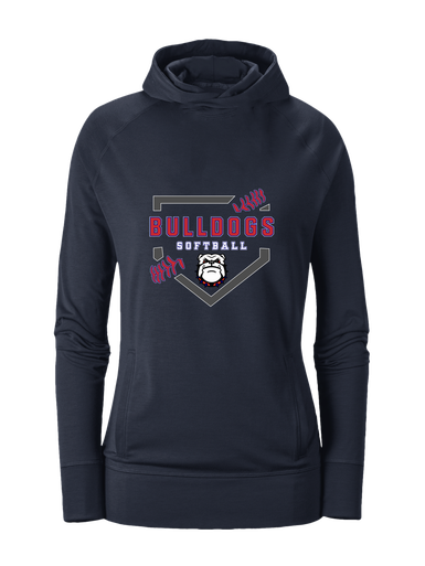Richmond Bulldogs Softball #2 Women's Hoodie