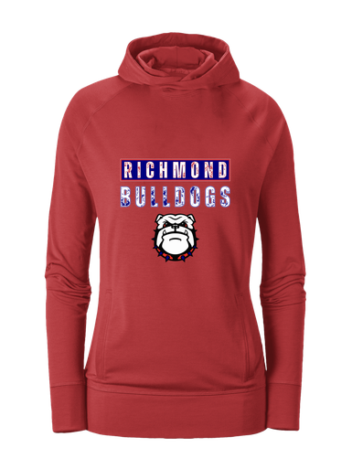 Richmond Bulldogs Mascot #9 Women's Hoodie