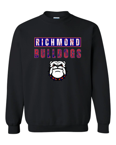 Richmond Bulldogs Mascot #9 Men's Sweatshirt