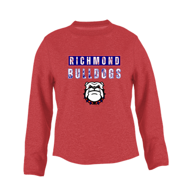 Richmond Bulldogs Mascot #9 Women's Sweatshirt