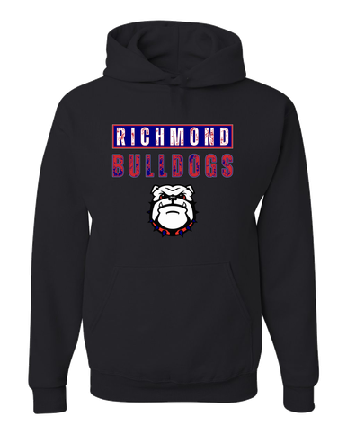 Richmond Bulldogs Mascot #9 Men's Premium Hoodie