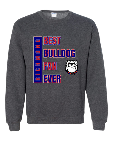 Richmond Bulldogs Best Bulldog Fan Men's Sweatshirt