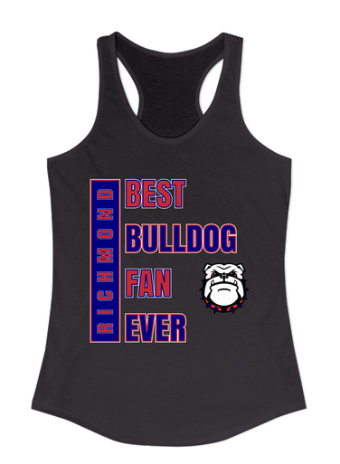 Richmond Bulldogs Best Bulldog Fan Women's Tank Top