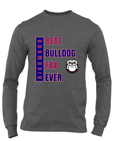 Richmond Bulldogs Best Bulldog Fan Men's LS T-Shirt