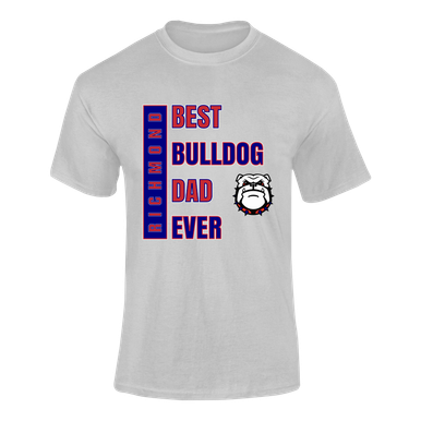 Richmond Bulldogs Best Bulldog Dad Men's Premium SS T-Shirt