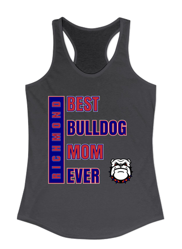Richmond Bulldogs Best Bulldog Mom Women's Tank Top