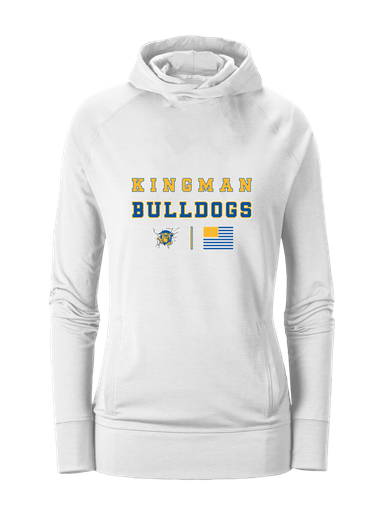 Kingman Bulldogs Spirit Flag Women's Hoodie