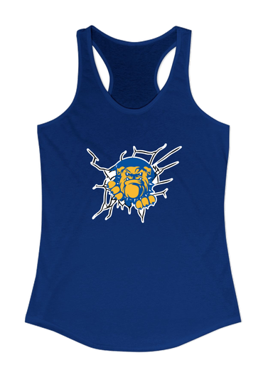 Kingman Bulldogs Mascot #1 Women's Tank Top