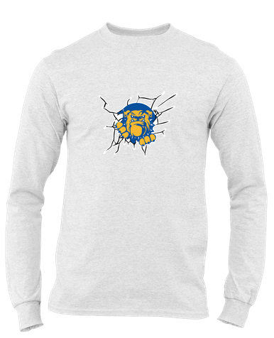 Kingman Bulldogs Mascot #1 Men's Premium LS T-Shirt