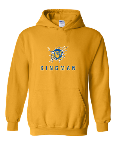 Kingman Bulldogs Mascot #2 Men's Hoodie