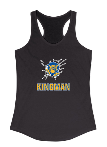Kingman Bulldogs Mascot #2 Women's Tank Top