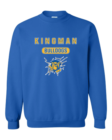 Kingman Bulldogs Mascot #3 Men's Sweatshirt