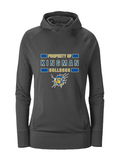Kingman Bulldogs Property Of Women's Hoodie