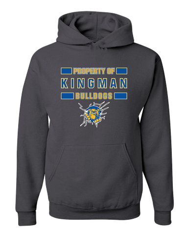 Kingman Bulldogs Property Of Men's Premium Hoodie