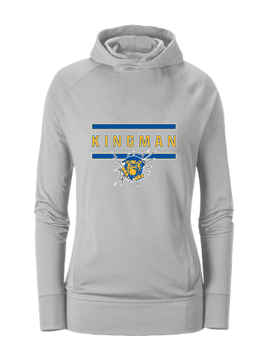 Kingman Bulldogs Mascot #4 Women's Hoodie