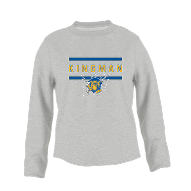 Kingman Bulldogs Mascot #4 Women's Sweatshirt