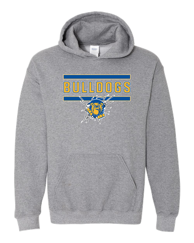 Kingman Bulldogs Mascot #5 Men's Hoodie