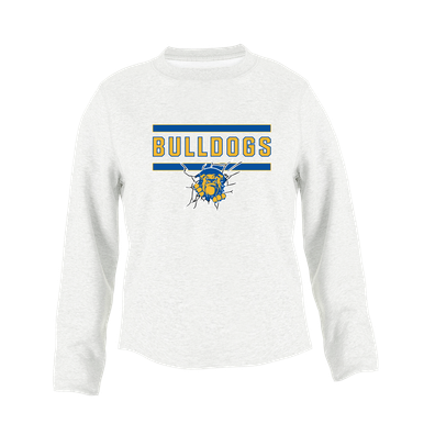 Kingman Bulldogs Mascot #5 Women's Sweatshirt
