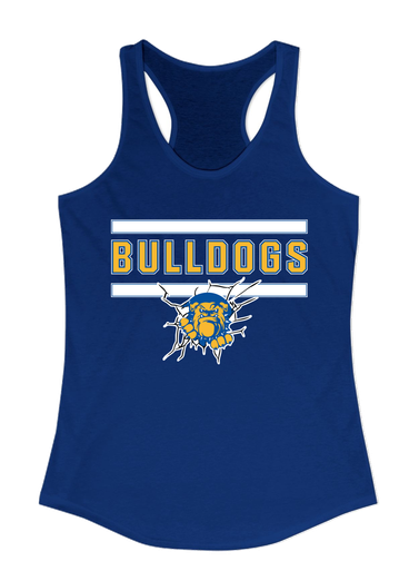 Kingman Bulldogs Mascot #5 Women's Tank Top