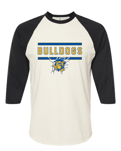 Kingman Bulldogs Mascot #5 Men's Baseball T-Shirt