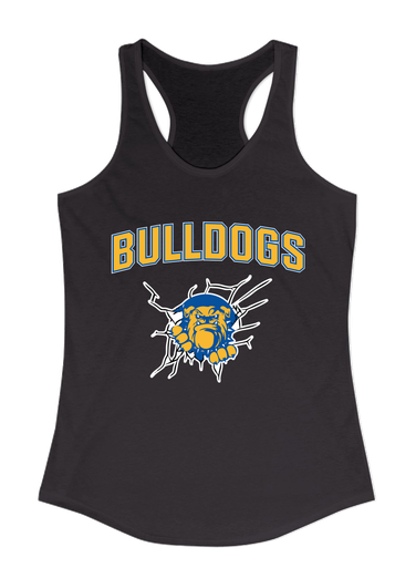 Kingman Bulldogs Mascot #6 Women's Tank Top