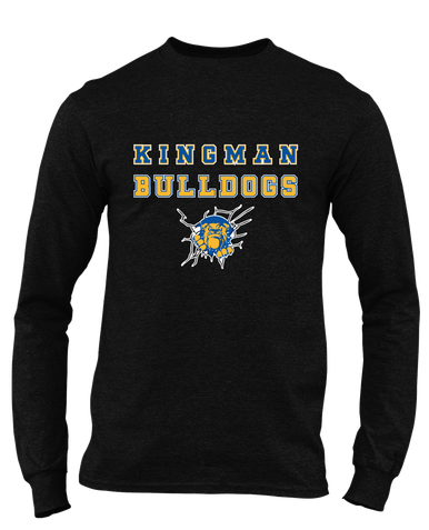 Kingman Bulldogs Spirit Men's Premium LS T-Shirt