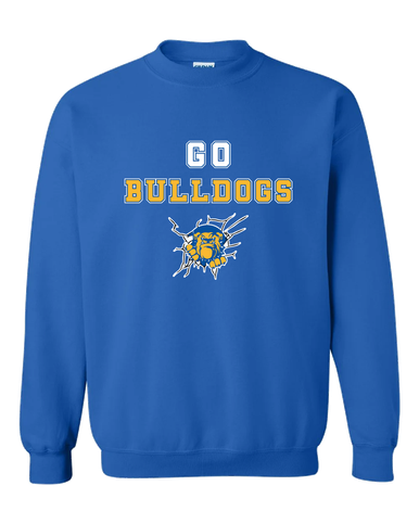 Kingman Bulldogs Go Team Men's Sweatshirt