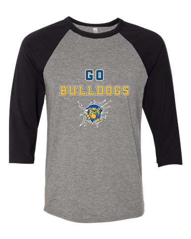 Kingman Bulldogs Go Team Women's Baseball T-Shirt