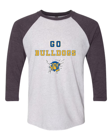 Kingman Bulldogs Go Team Men's Baseball T-Shirt